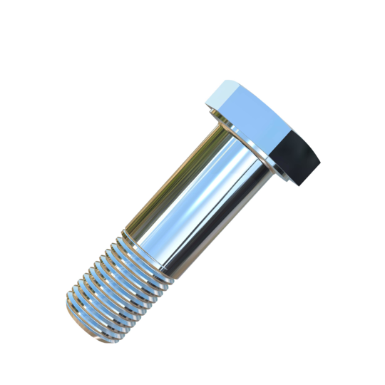 Titanium 3/8-24 X 1-7/32 UNJF Allied Titanium Hex Head Close Tolerance Tension Bolt with Reduced Thread OD, 160,000 psi Tensile Strength (With Certs and CoC)